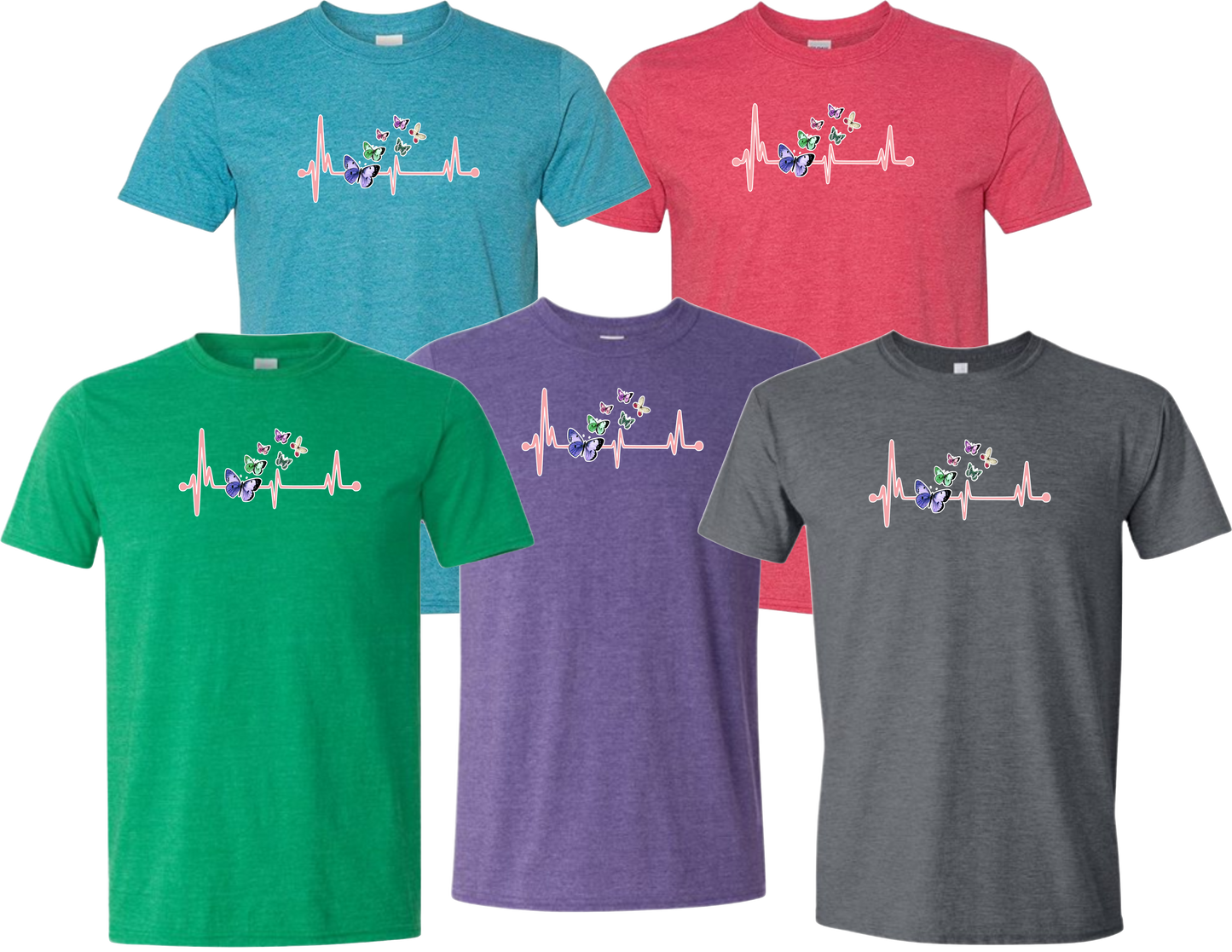 Butterfly Heartbeat T-Shirt