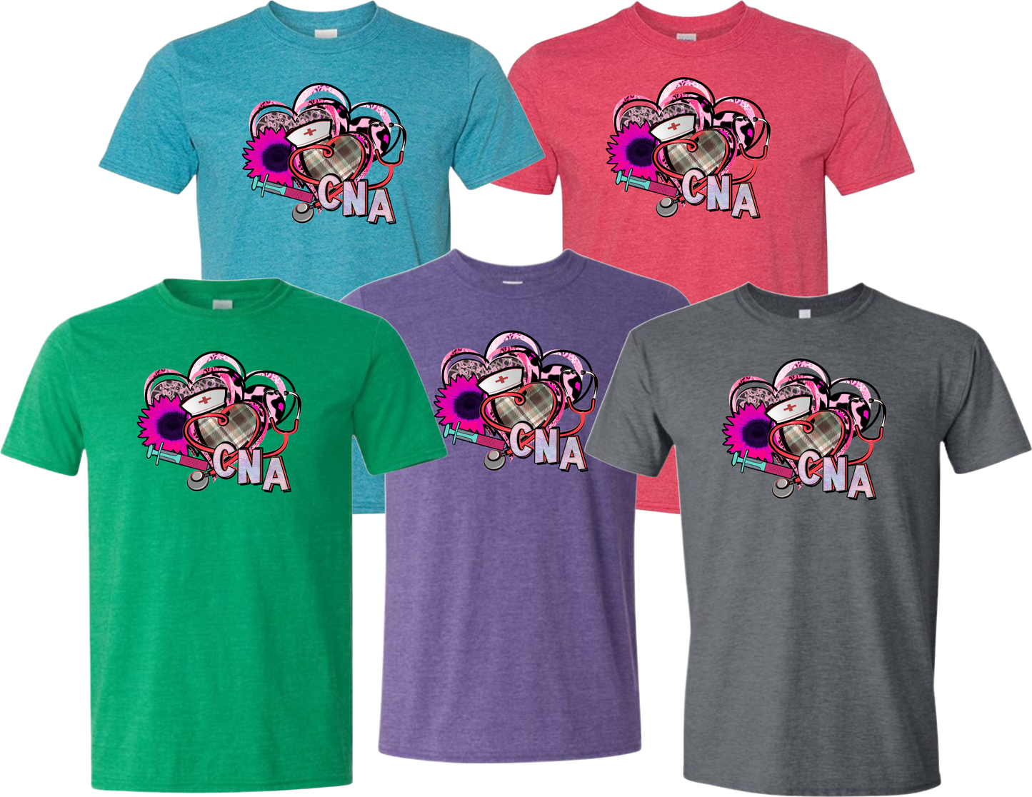 CNA Tri Heart T-Shirt