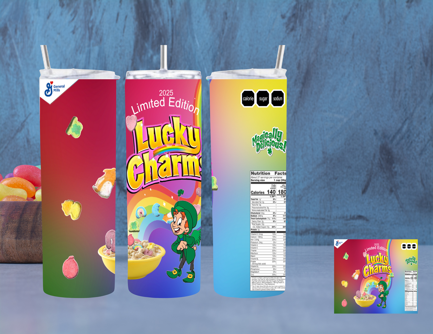 Lucky Charms  20oz Tumbler